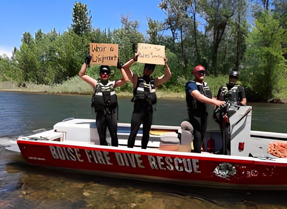 Boise Fire Responds to Worries About Dive Rescue Boat's Speed and Safety on The River