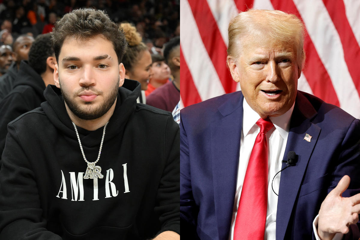 President Trump Says Son Barron Motivated Him to Talk to Right-Wing Streamer Adin Ross!