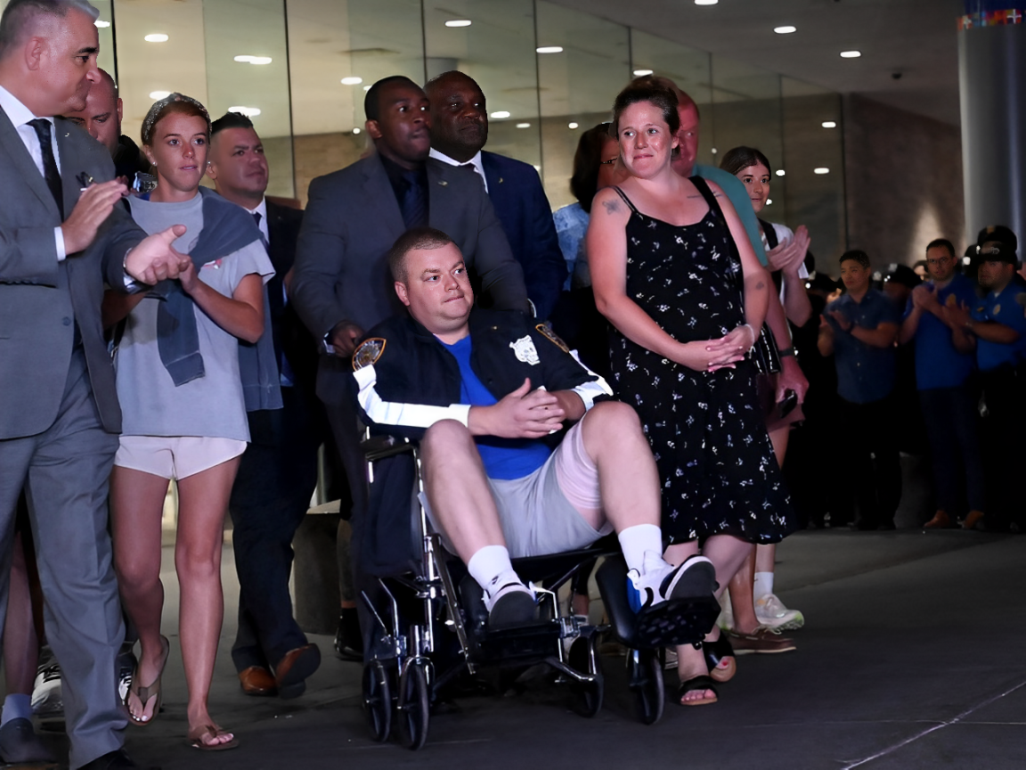 Breaking News: NYPD Officer Shot in Manhattan Released from Hospital the Same Day!