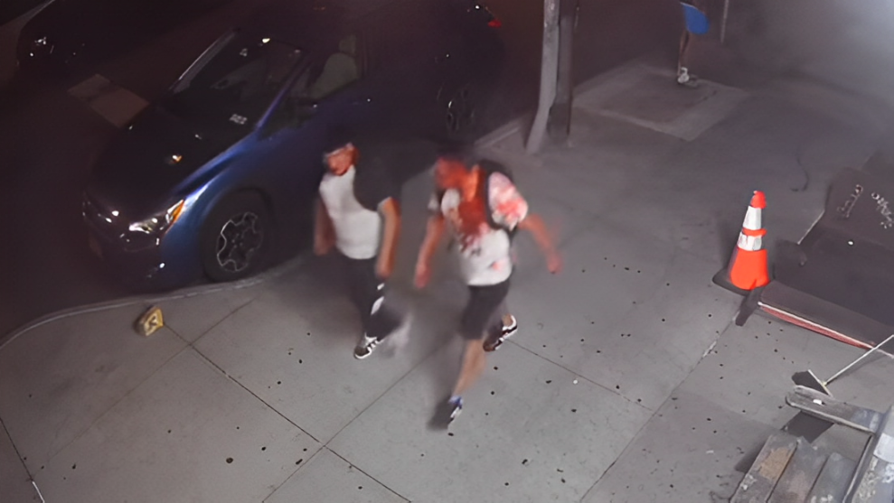 Shocking NYC Stabbing: Two Brothers Covered in Blood Walk Down Brooklyn Street