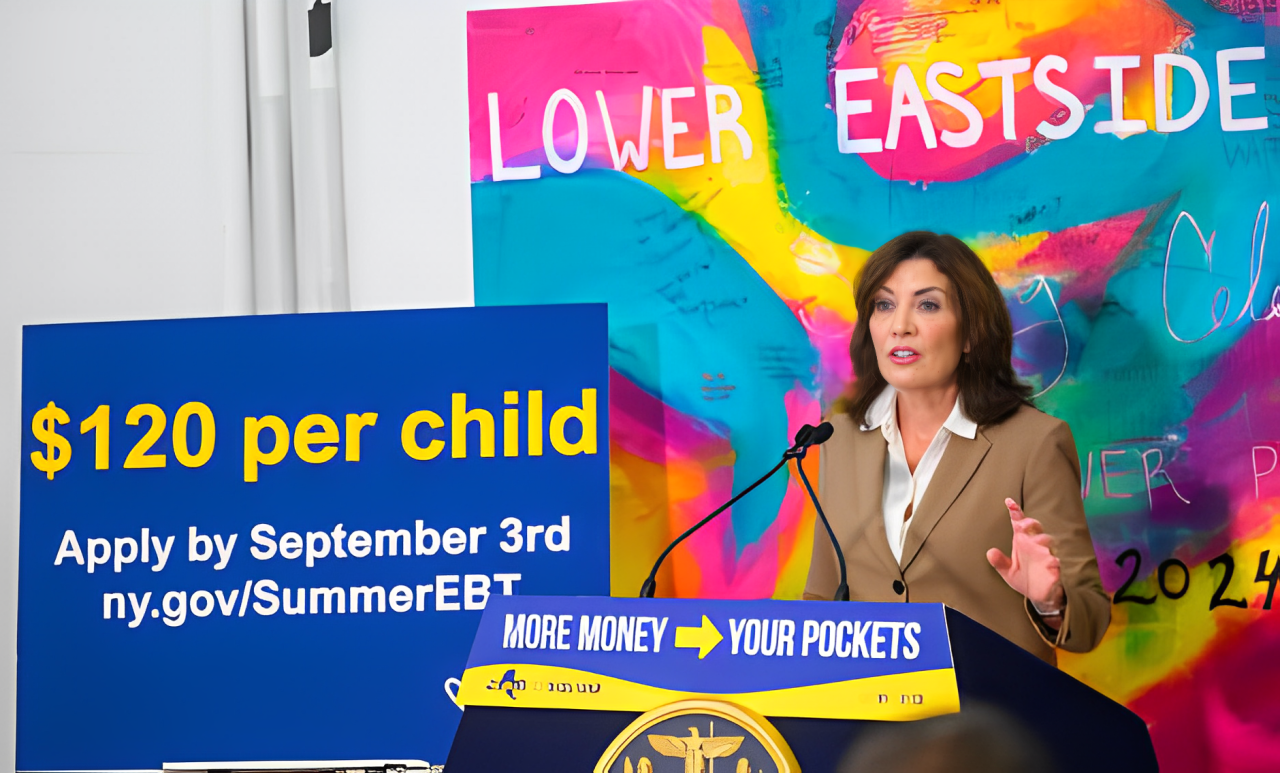 New York State Launches Summer EBT Program to Provide $120 Per Child for Food!