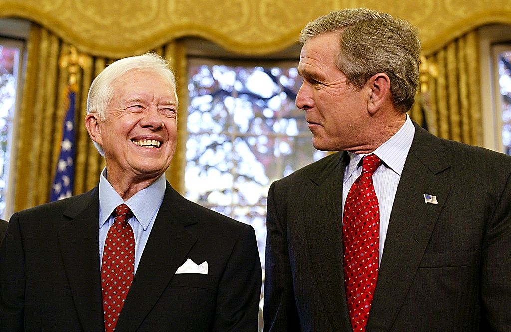 George W. Bush: Jimmy Carter ‘dignified the office’