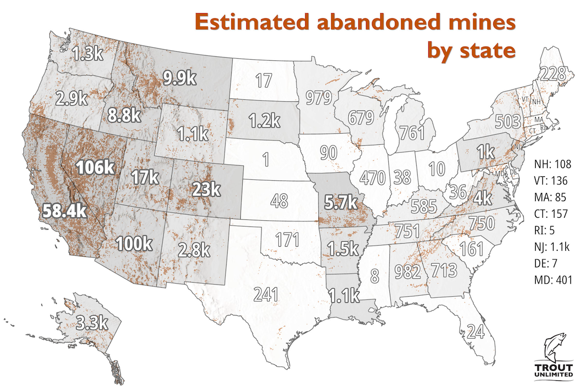 Abandoned mines are causing environmental problems. A new law clears the way for cleanup.