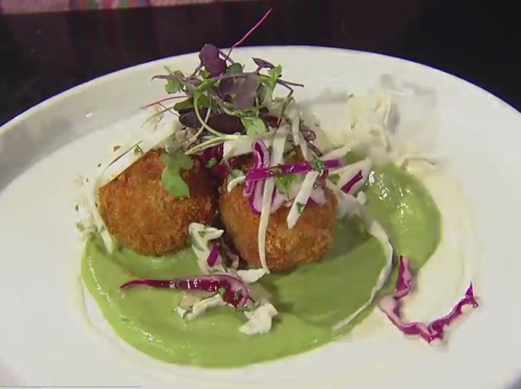 Crab croquette recipe: Pesca Trinity Groves